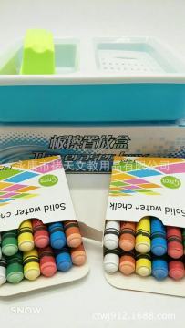 睿星水溶性粉筆裹紙粉筆兒童涂鴉繪畫粉筆水擦粉筆裹紙標粉筆