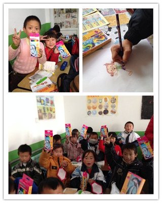 馬可捐筆關愛北京打工子弟 與全球兒童共享&ldquo;無鉛毒&rdquo;鉛筆